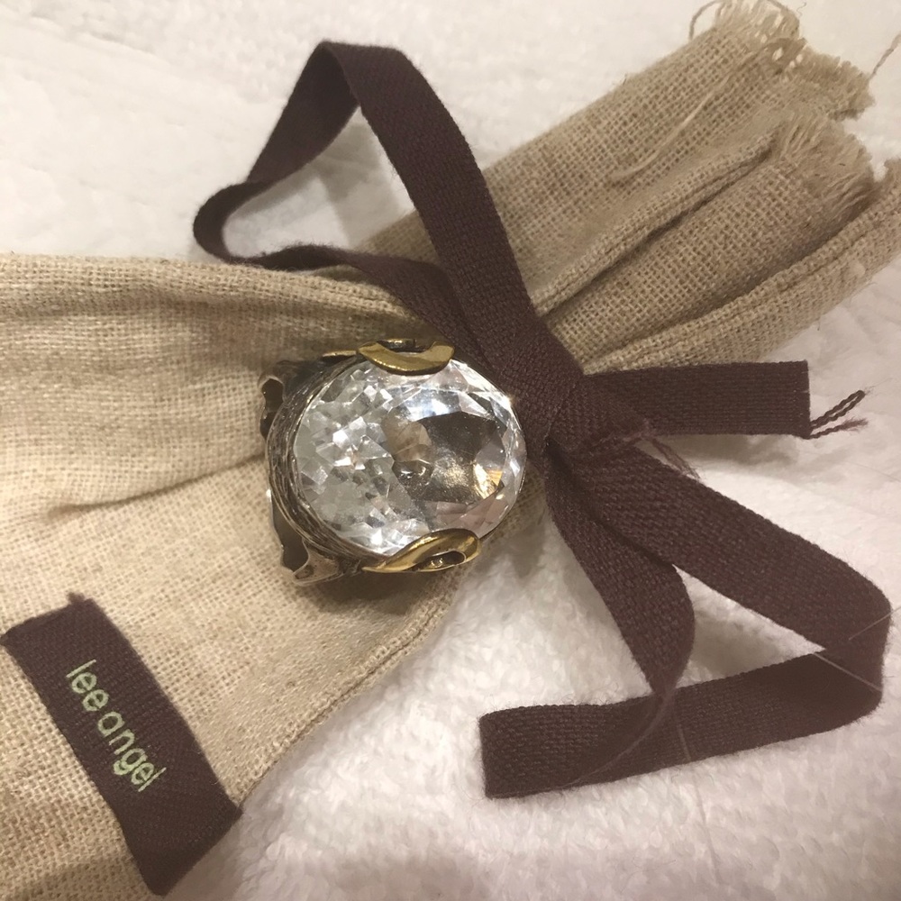 Lee Angel costume jewelry ring